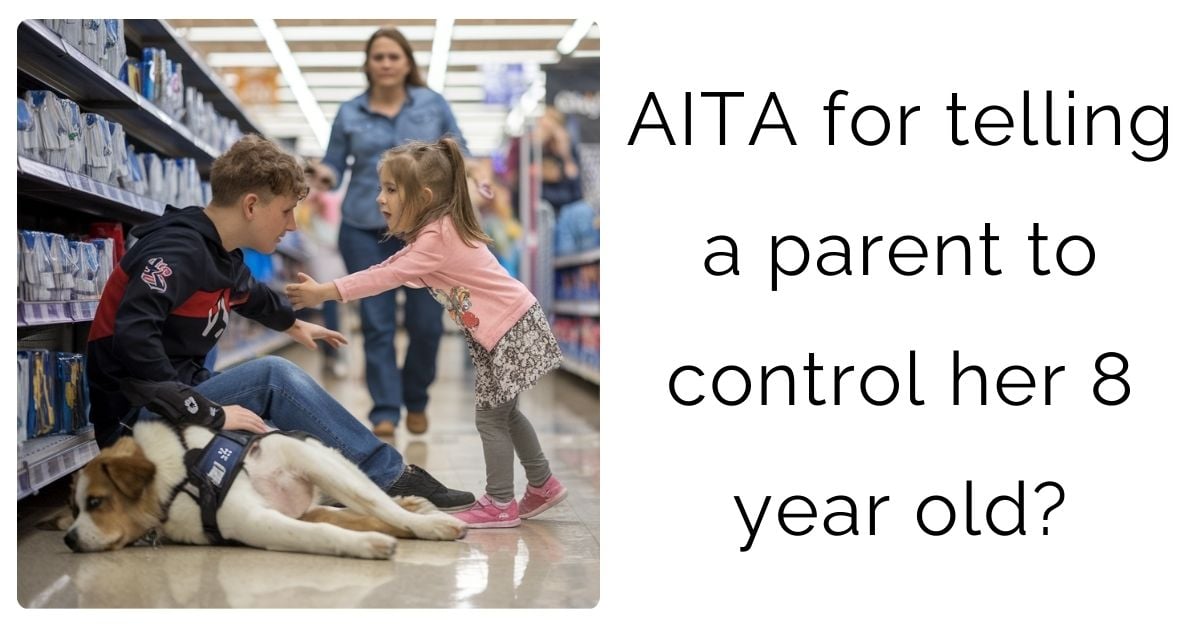 AITA for telling a parent to control her 8 year old?