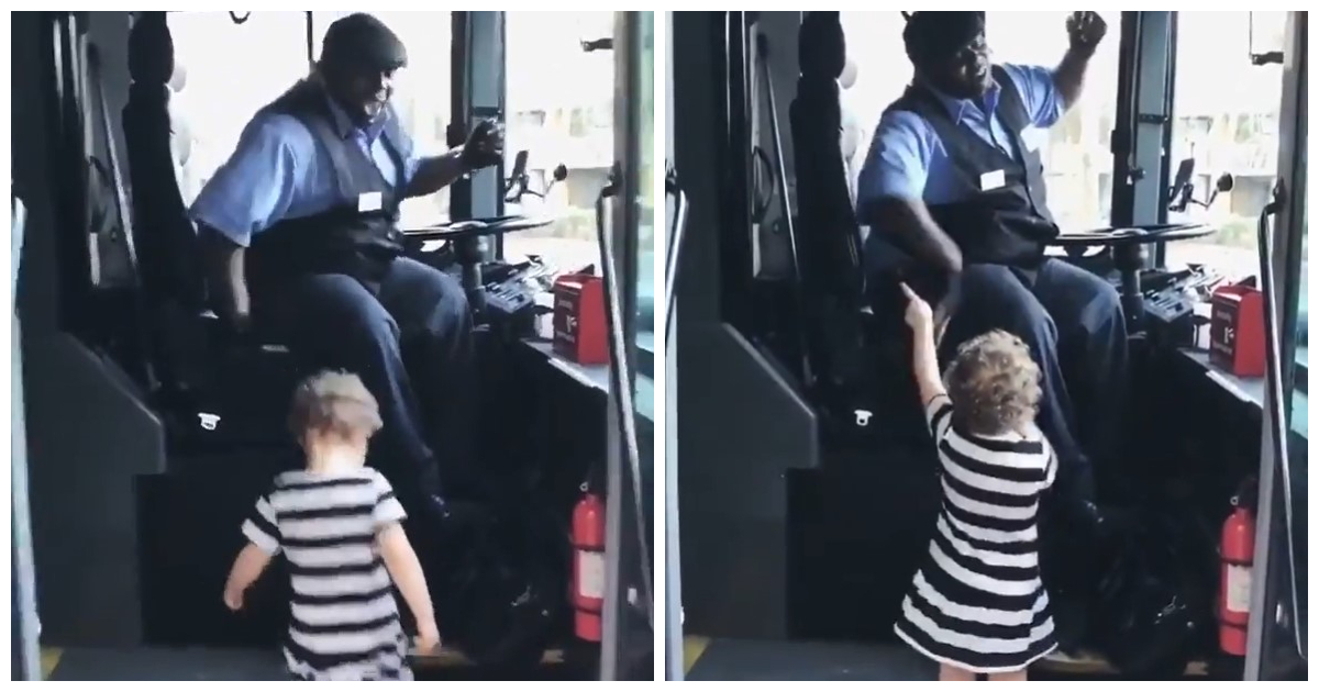 Bus Driver And Girl’s Spontaneous Dance Moment Goes Viral