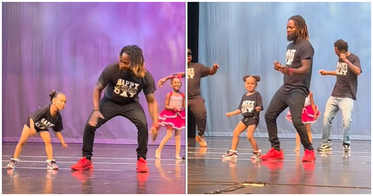 Heartwarming Moment As Uncle Joins Girl For Emotional Father-Daughter Dance