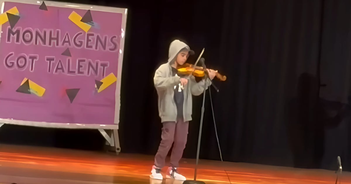 Schoolboy Hoodie Violinist Goes Insane That Has Everyone Speechless