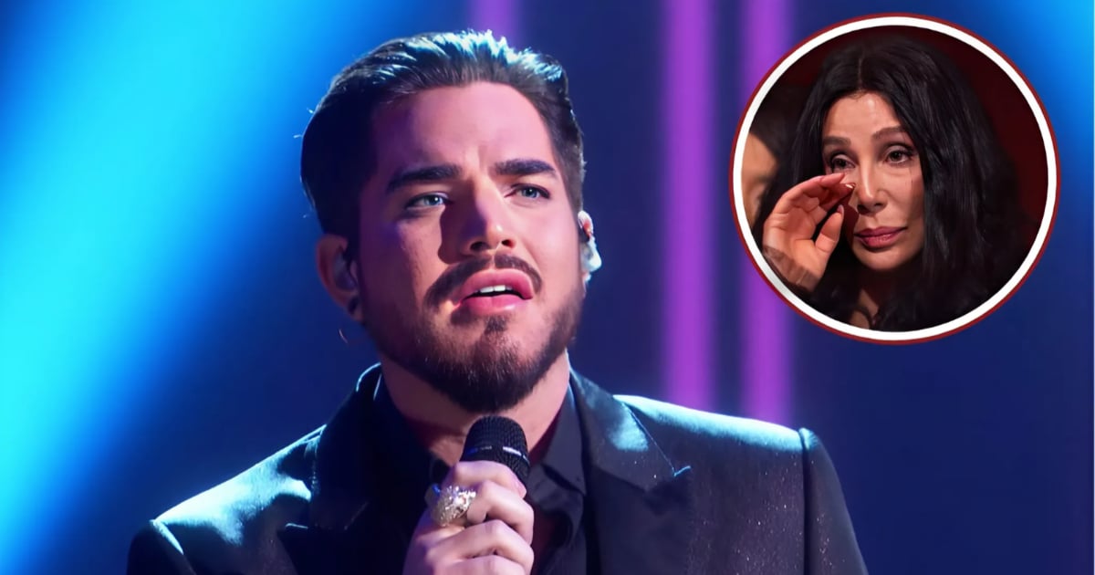 When Adam Lambert Sang “Believe,” Even Cher Couldn’t Hold Back Her Tears