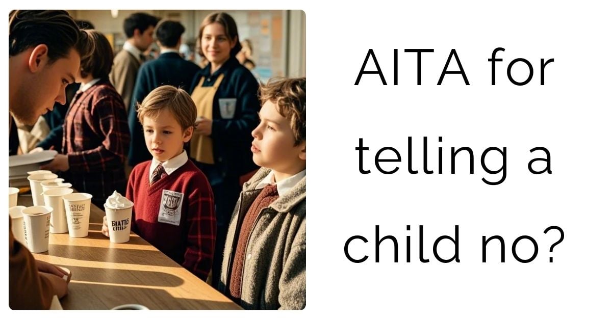 AITA for telling a child no?