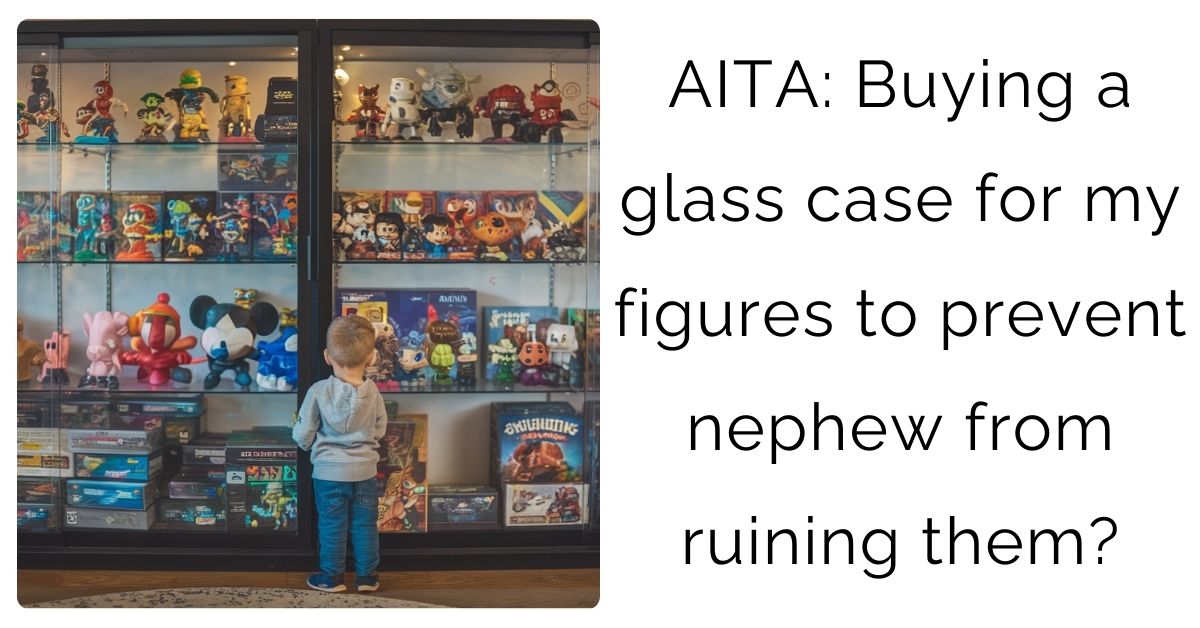 AITA: Buying a glass case for my figures to prevent nephew from ruining them?