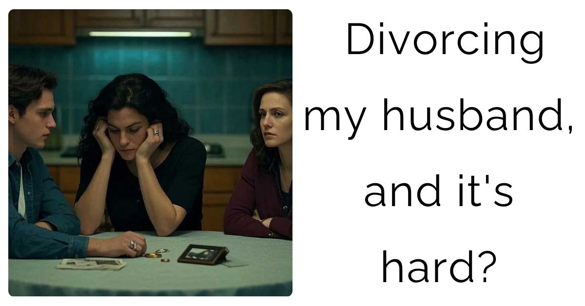 Divorcing my husband, and it’s hard?