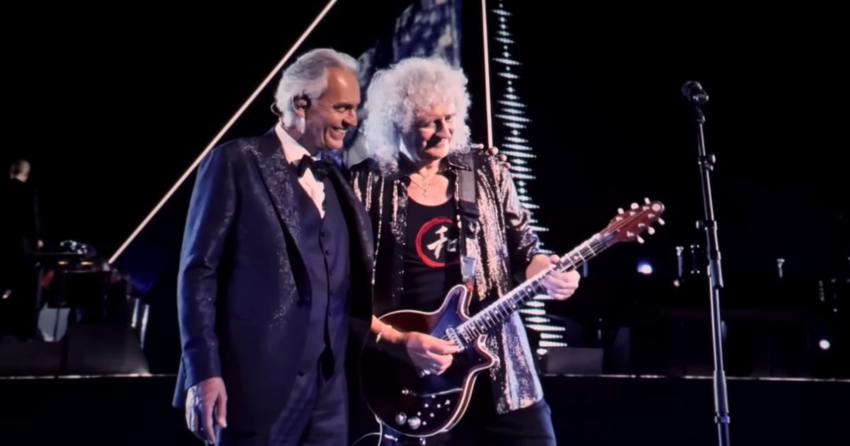 Brian May And Andrea Bocelli’s Chilling Performance Of “Who Wants To Live Forever”