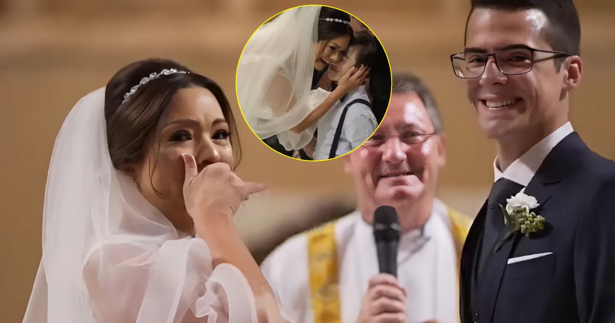 Bride Moved To Tears As Groom Surprises Her With Students With Down Syndrome