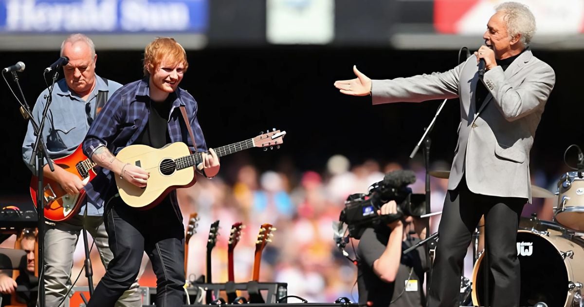 Tom Jones And Ed Sheeran’s Epic Rendition of “Kiss” Has Fans Roaring