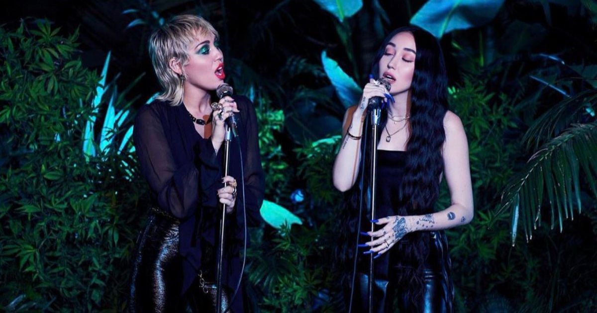 Miley Cyrus And Sister Noah Deliver A Soul-Stirring Duet With “I Got So High That I Saw Jesus”