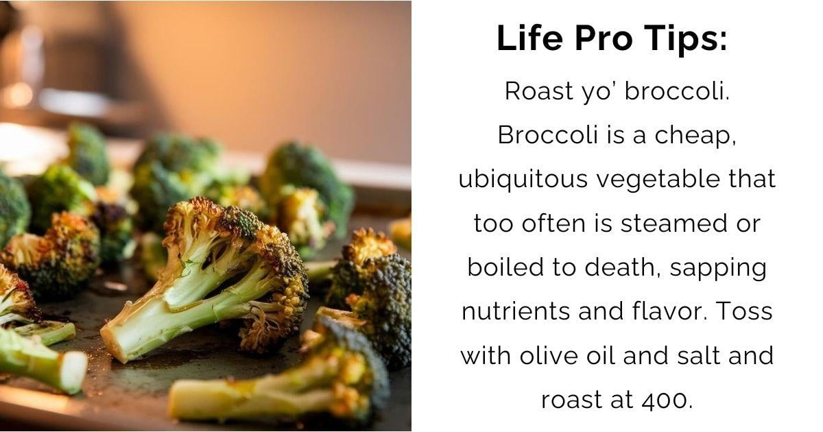 From Bland to Grand: Transforming Broccoli with a Crispy Roast