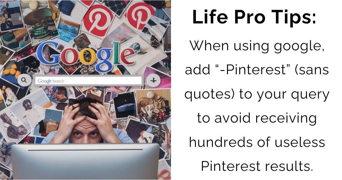 Say Goodbye to Pinterest Overload: A Simple Search Trick You Need Now