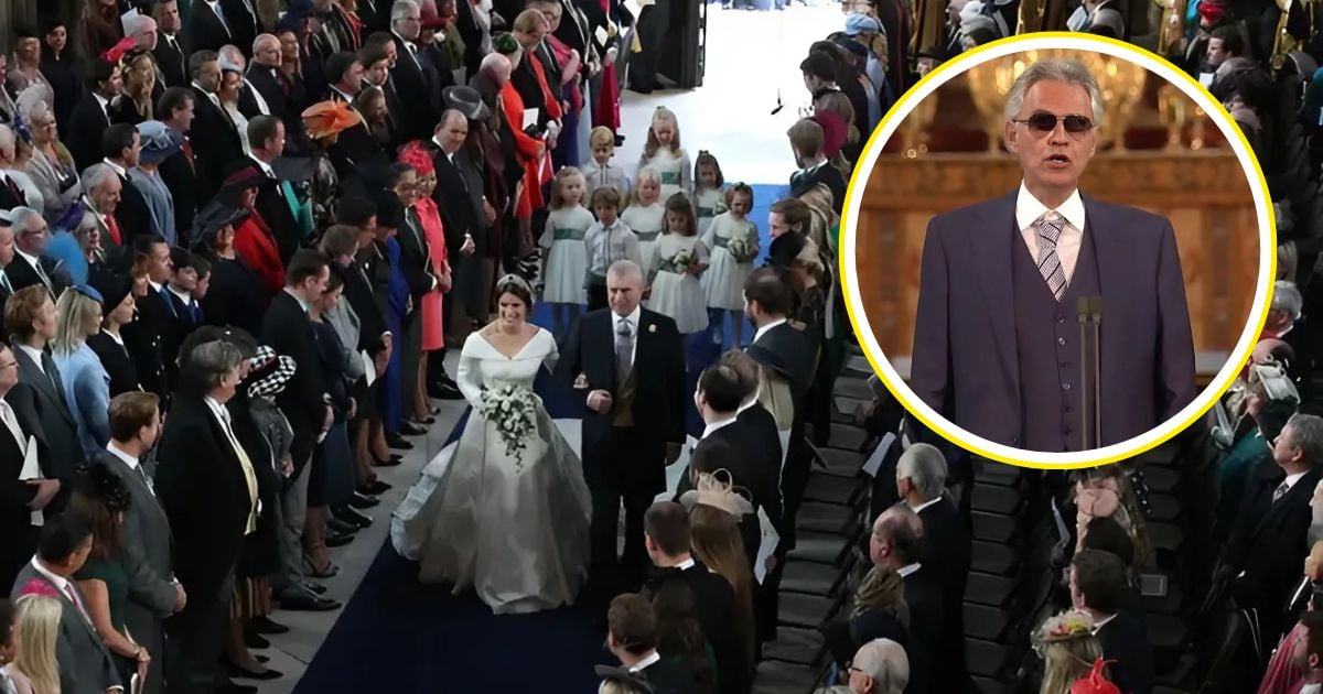 Andrea Bocelli’s Soulful “Panis Angelicus” At Princess Eugenie’s Wedding