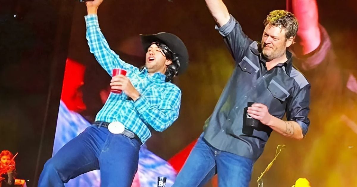 Blake Shelton And Luke Bryan Belted Out Iconic Hits At The CMP Event