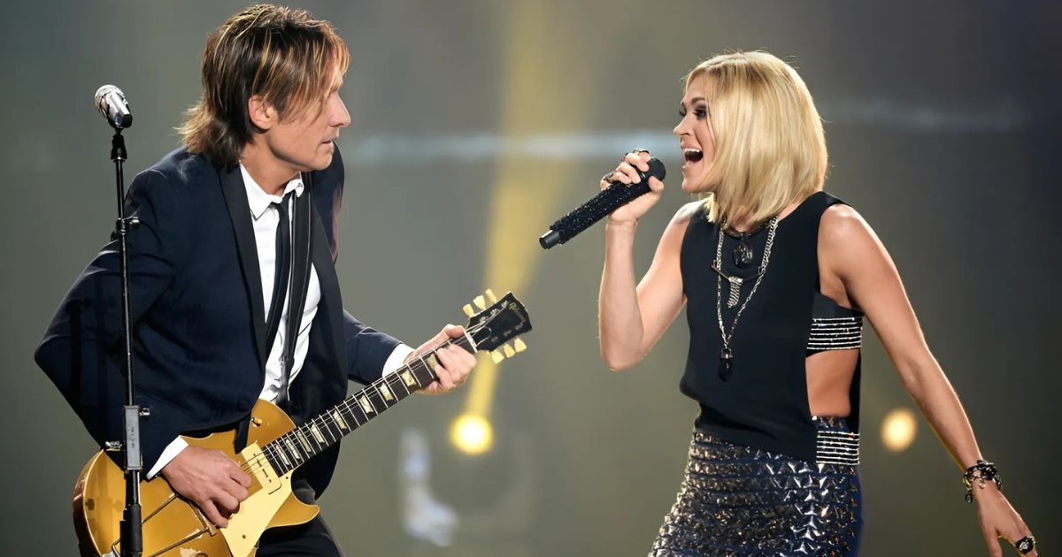 Carrie Underwood And Keith Urban Rock The American Idol Finale With “Stop Draggin’ My Heart Around”